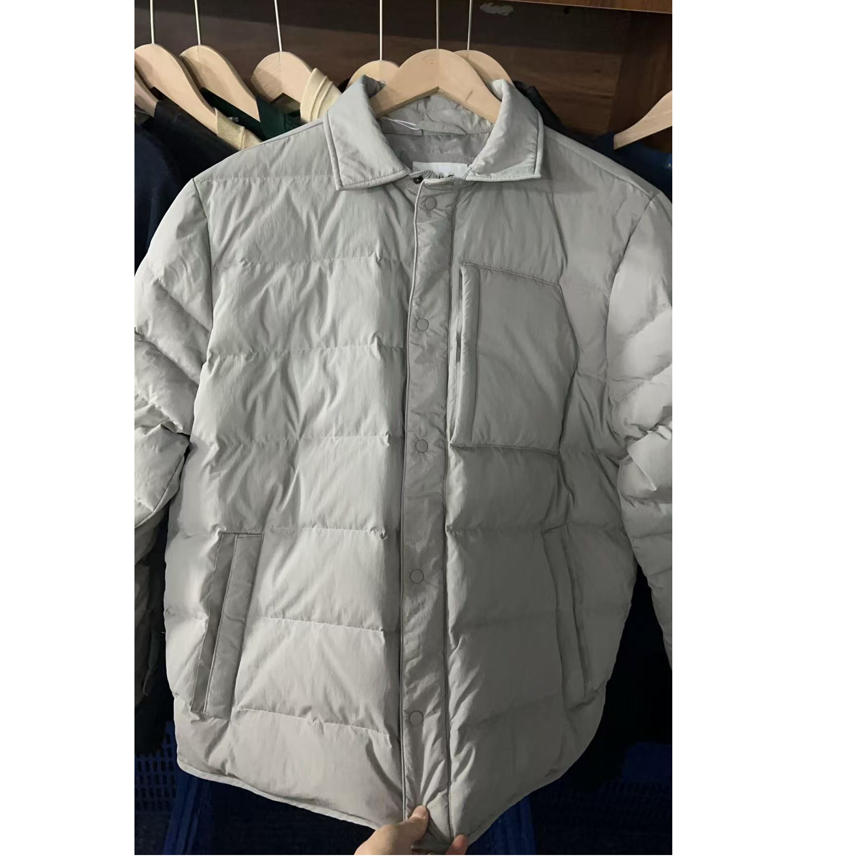 羽绒服男款简约保暖