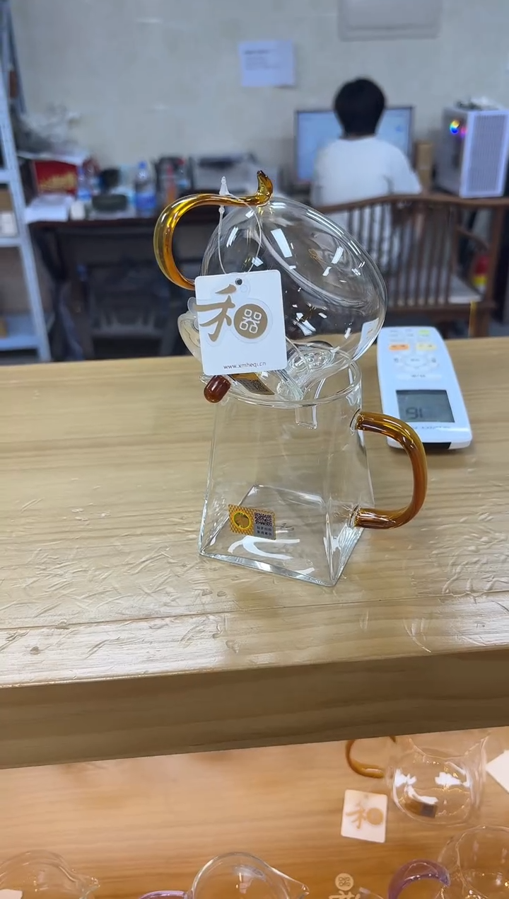 禾器-青云壶-琥珀色+禾器瀚然琥珀色