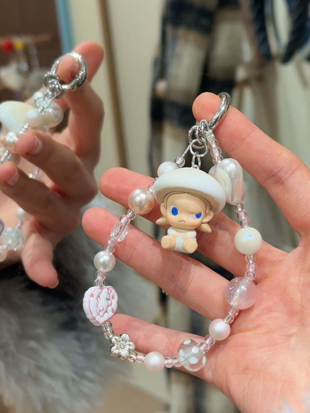 瑕疵【MGJXK】潮玩手机壳挂件DIY饰品挂饰创意可爱手机链