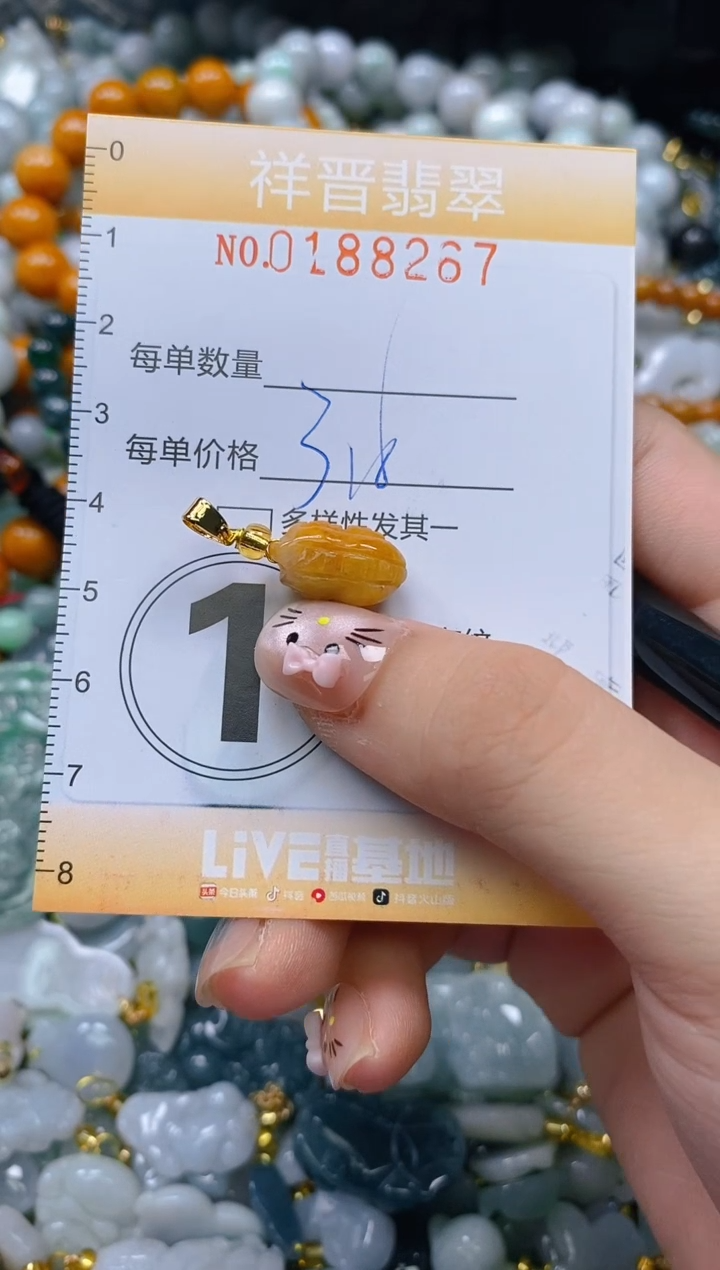 翡翠未镶嵌颈饰闪购0188267