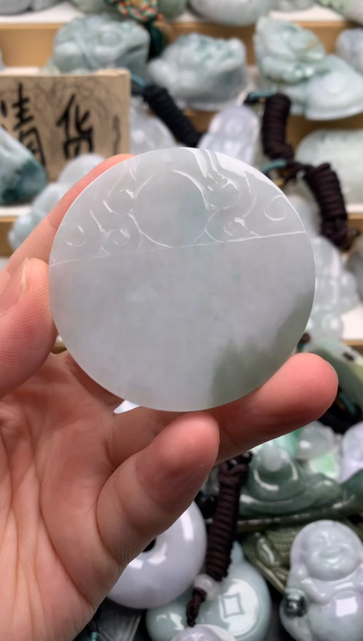 吊坠(不含链)未镶嵌翡翠1