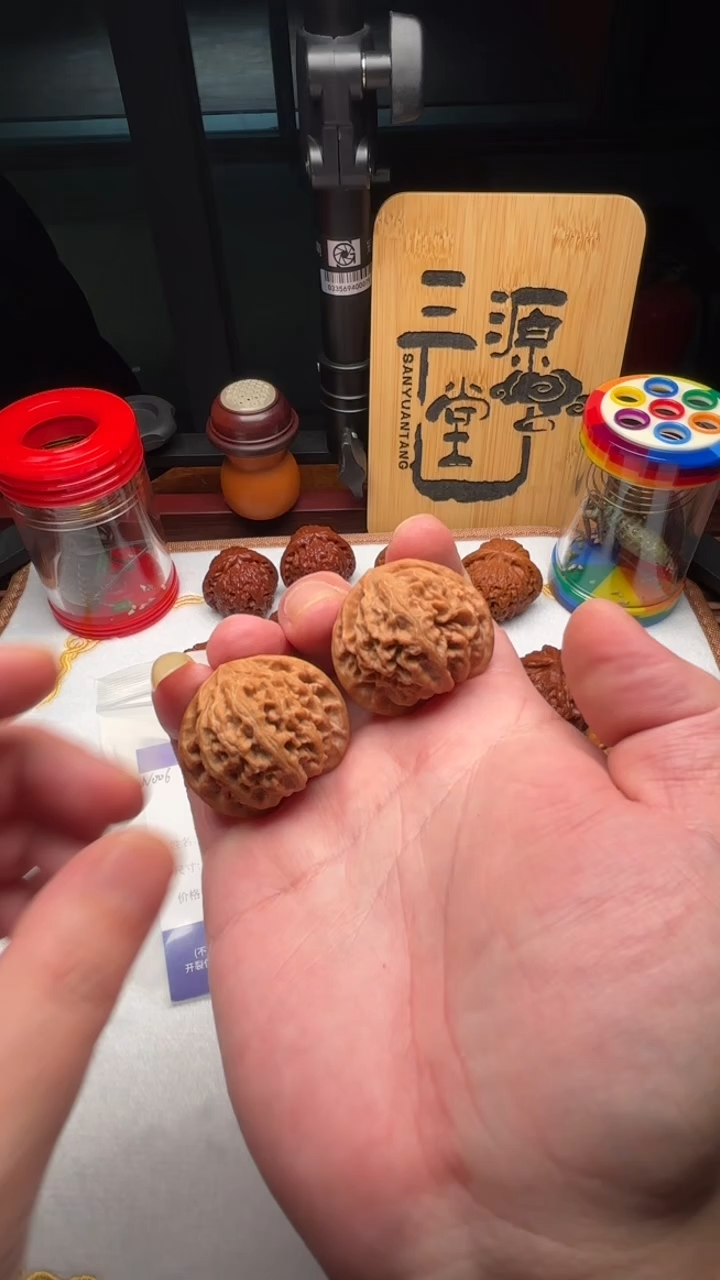 把件文玩核桃006宫灯37-全品无修