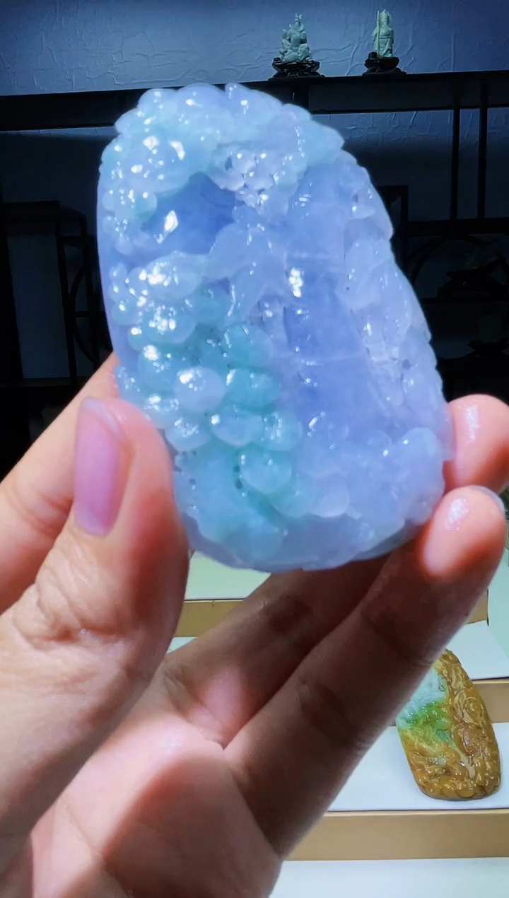 【闪购商品】定制翡翠未镶嵌毛货02190100