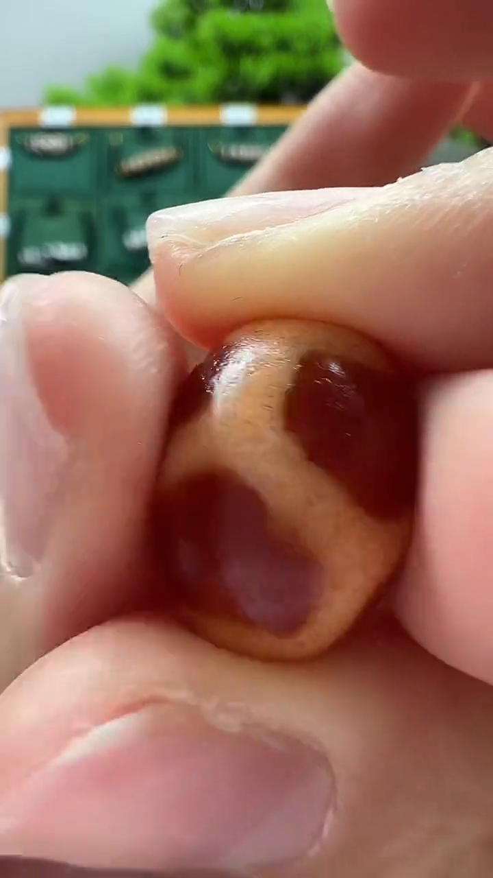 玛瑙/玉髓（覆膜）颈饰未镶嵌6.（微瑕随机发货）