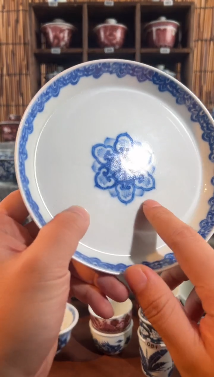 【闪购商品】微瑕a1104天禄言瓷宝象壶承