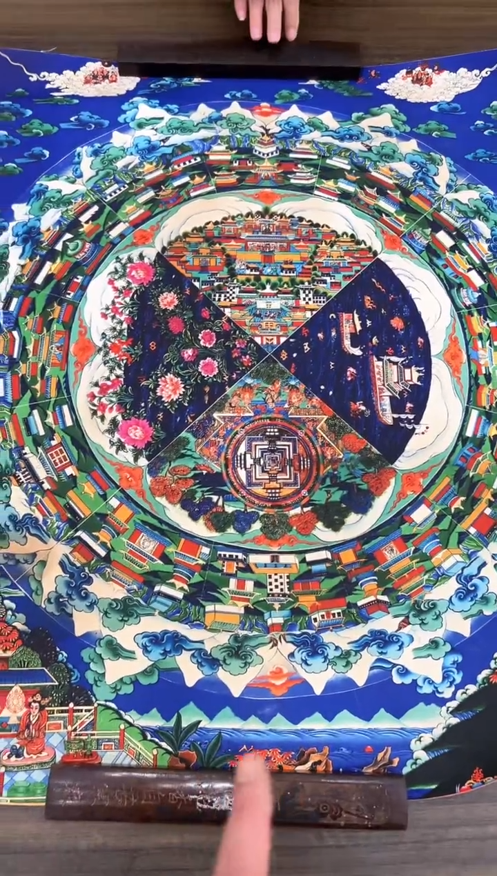 卷轴画唐卡16027