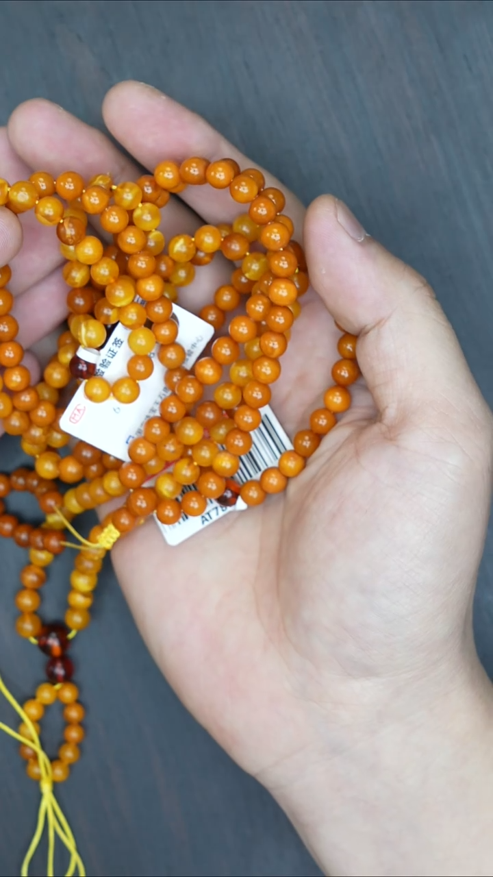 【闪购商品】琥珀裸石未镶嵌老蜡108多样性发其一