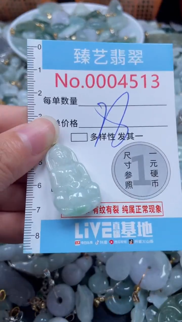 颈饰未镶嵌翡翠4513