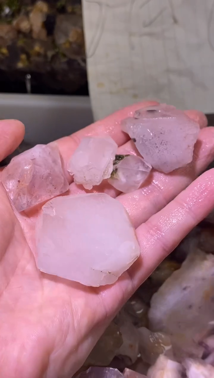 未镶嵌珠宝半成品水晶30号5颗花园