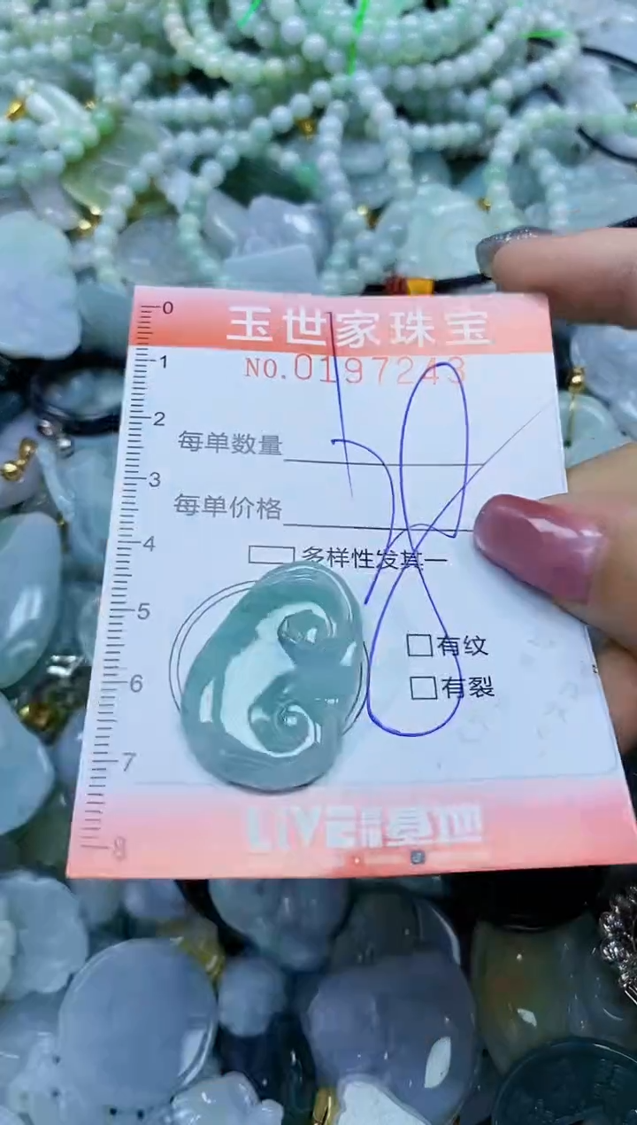 【闪购商品】翡翠颈饰未镶嵌闪购0197243