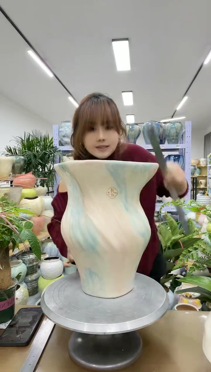 11.20陶瓷花盆直播链接高.  31    口26