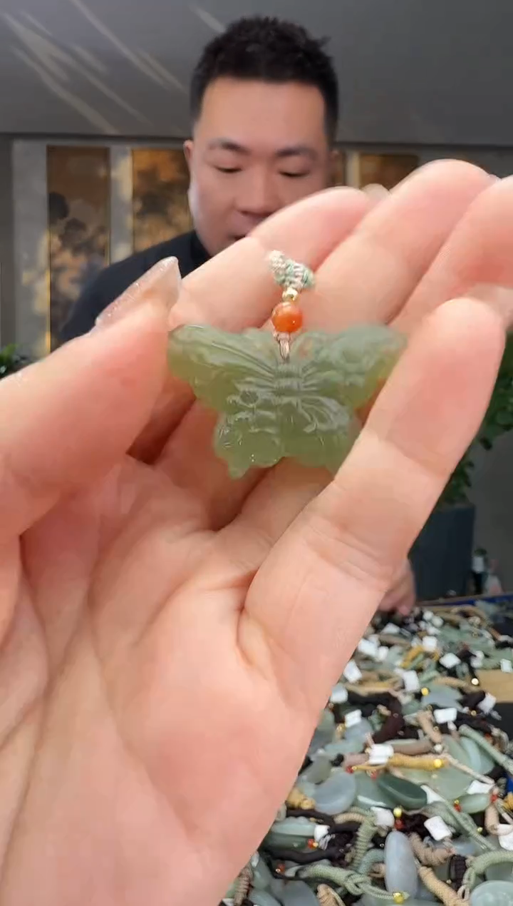 颈饰未镶嵌和田玉拍一发一多样性发货