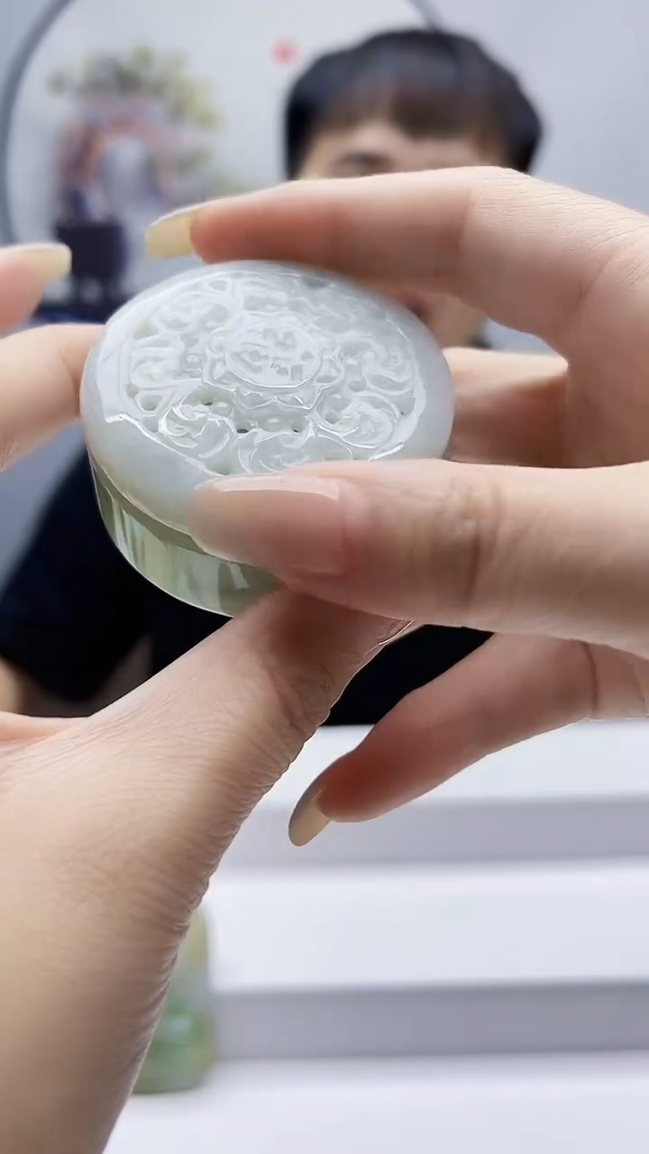 未镶嵌定制翡翠毛货挂件47