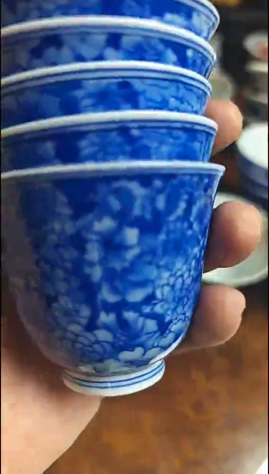 陶a****r万花梅压手杯无包装不退换48(5个）