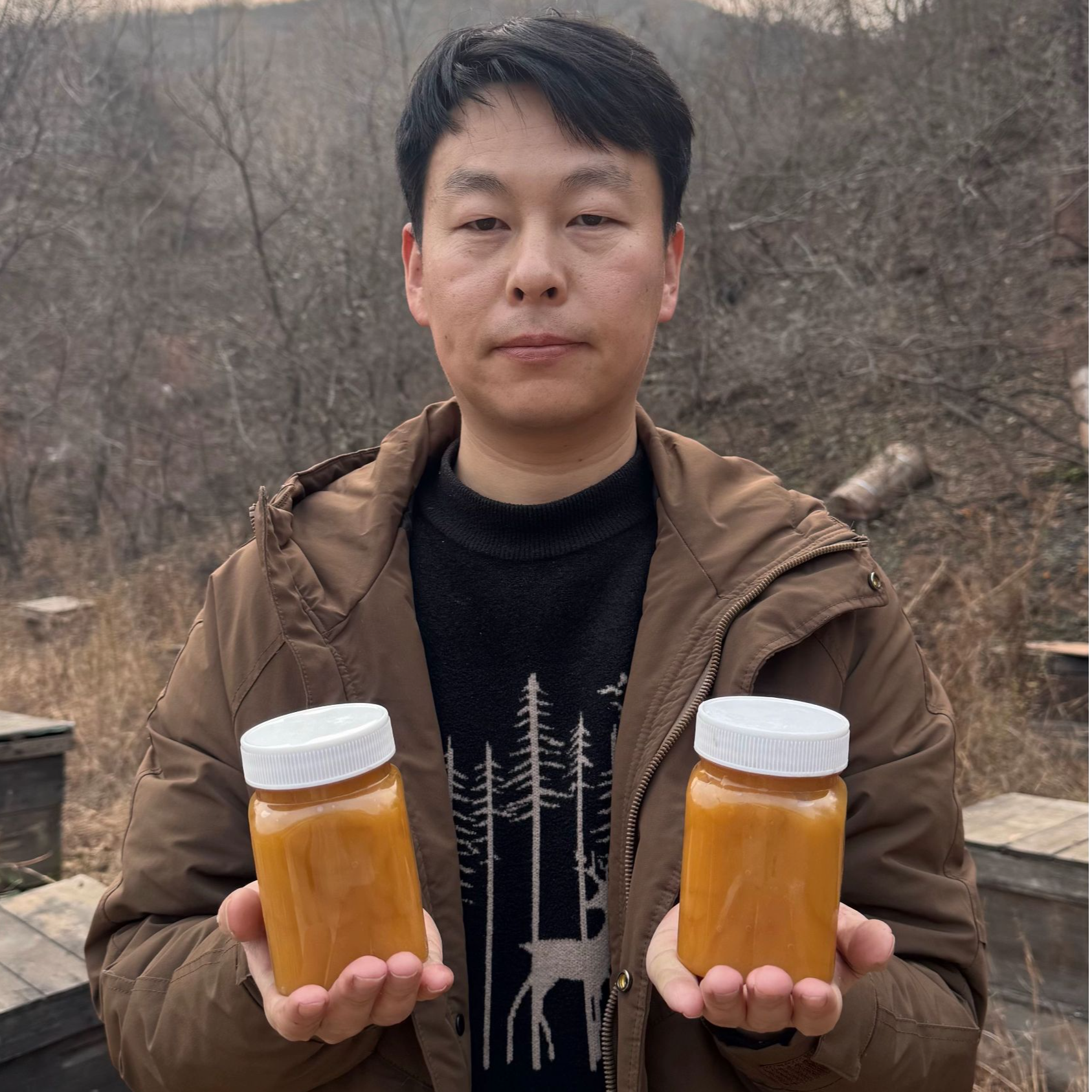 小康书记推荐深山土蜂蜜结晶蜜百花蜜土蜂蜜蜂场直发