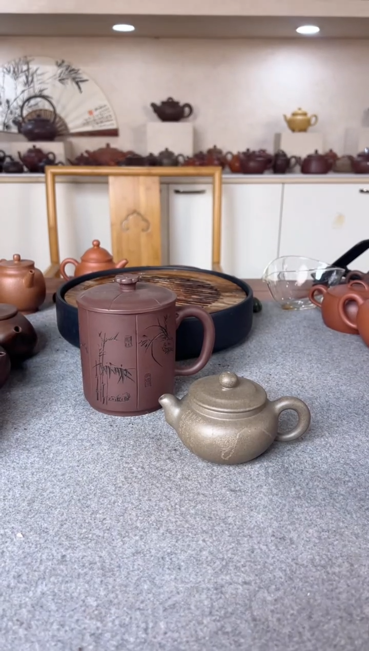 【闪购商品】紫砂茶壶一壶一杯 半手工