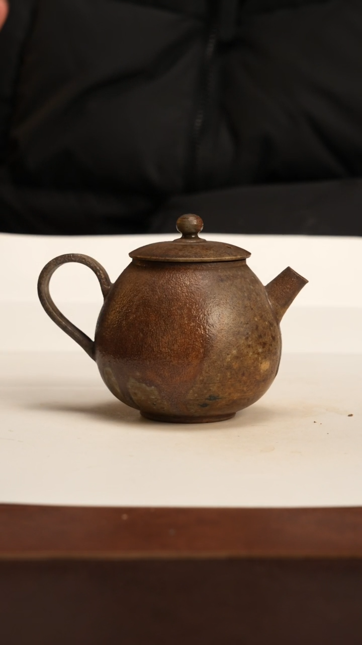 【闪购商品】杯185柴烧手工拉胚盖碗福利款不退不换