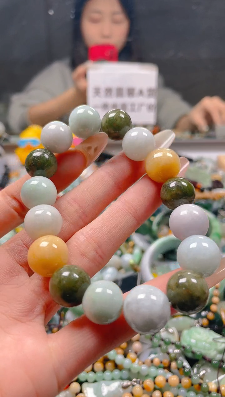 【闪购商品】翡翠颈饰未镶嵌/T/翡翠A货一图一物