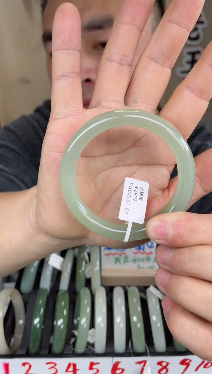 【闪购商品】和田玉手镯未镶嵌和田玉手镯-24