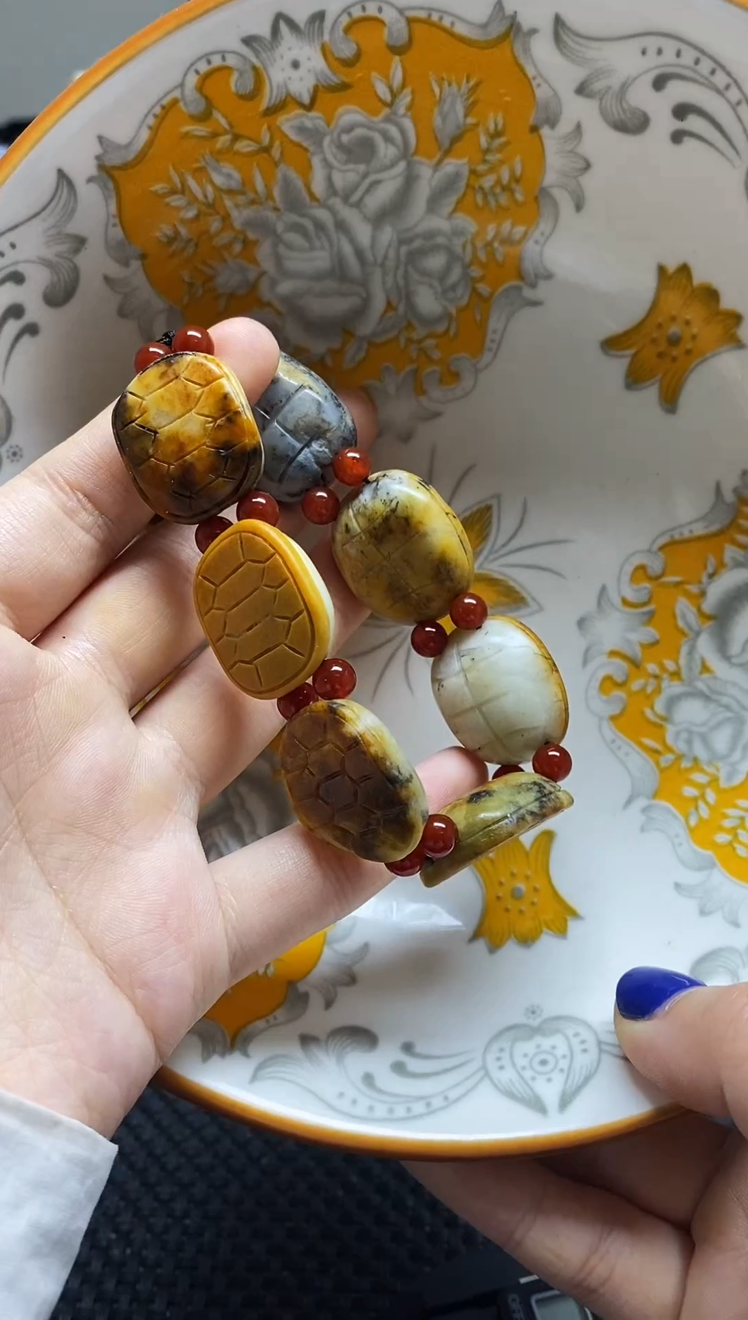 瓷片瓷片 瓷器 摆件1个