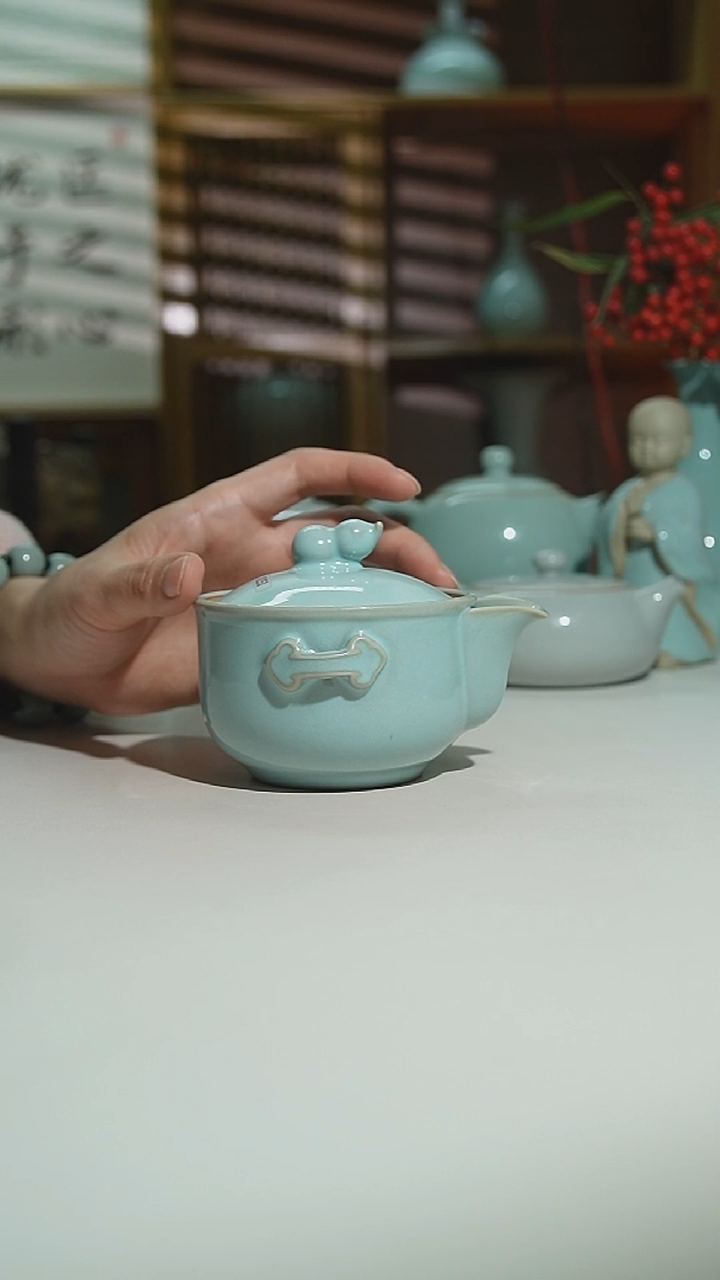 天青珑匠手抓壶二级