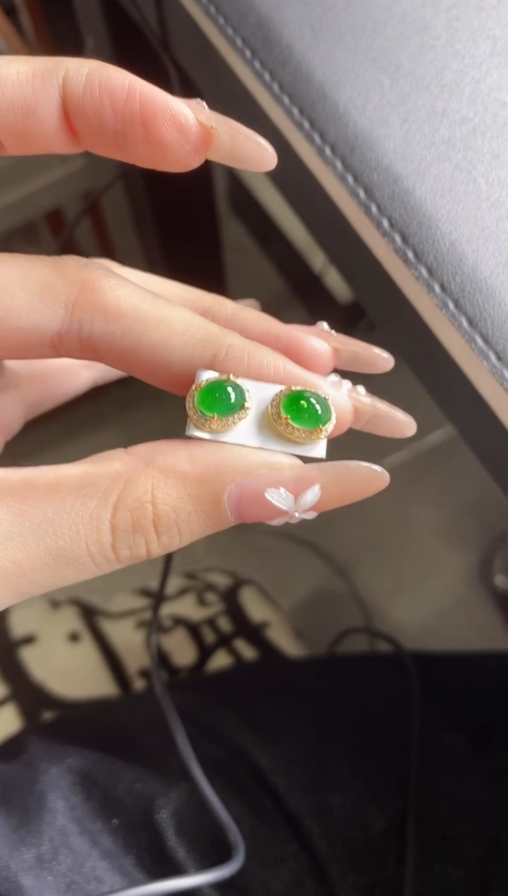 【闪购商品】翡翠戒指银S925镶嵌51151