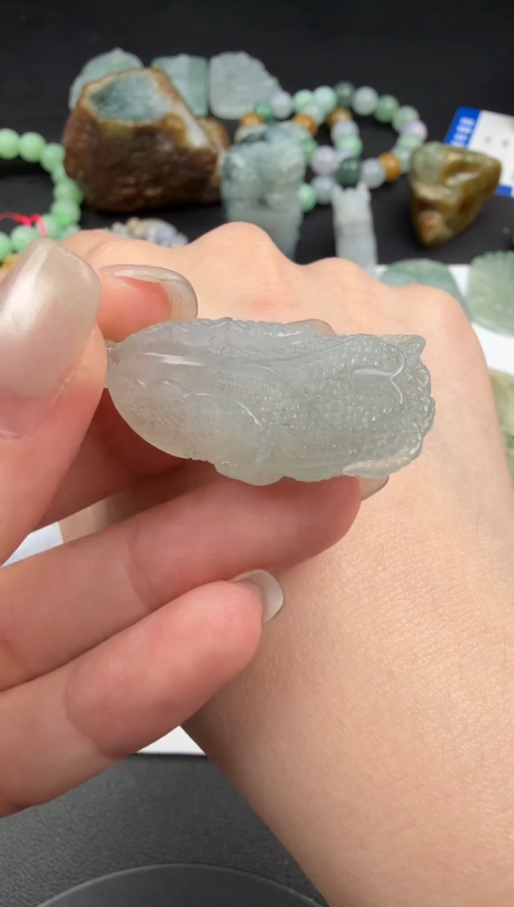 吊坠(不含链)未镶嵌翡翠翡翠饰品-165