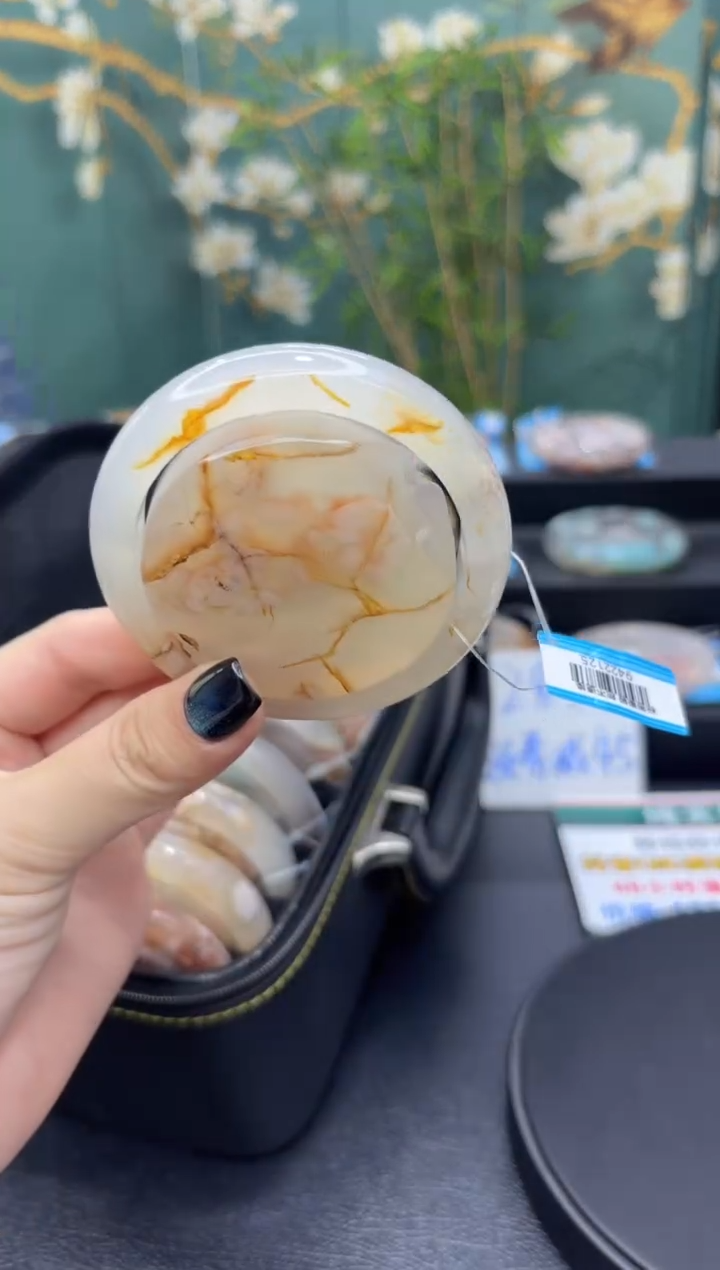 石英质玉手镯未镶嵌C269(56圈赠送镯心)