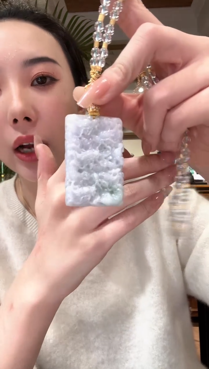 【闪购商品】翡翠颈饰未镶嵌国风