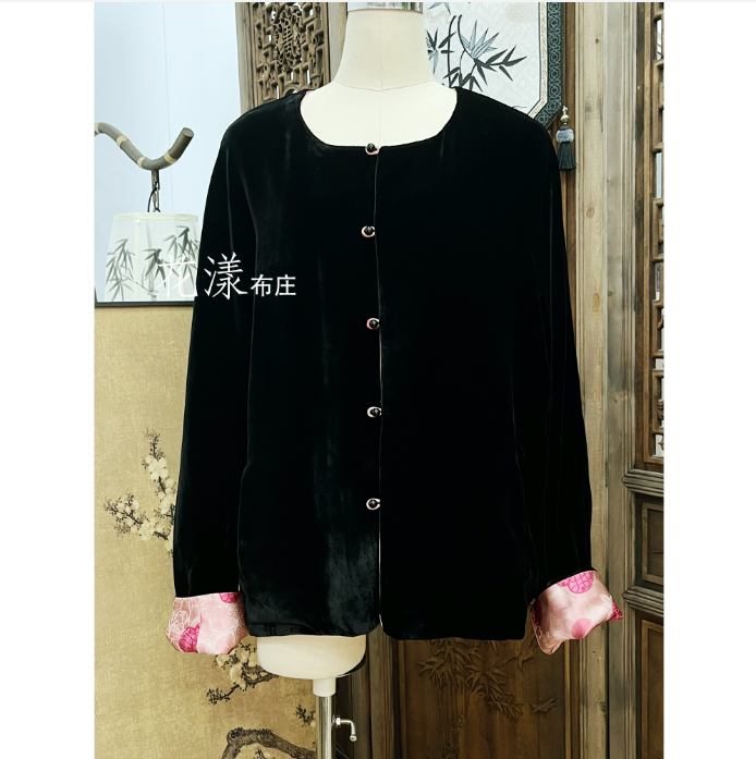 【双面穿外套手工费】花漾布庄私人定制 面料需2米【F071】