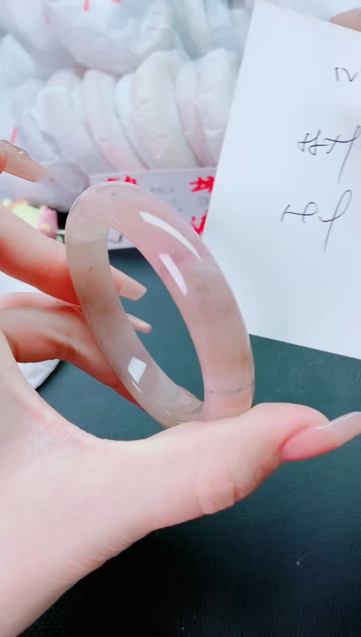 【闪购商品】石英质玉手镯未镶嵌N12-58-59