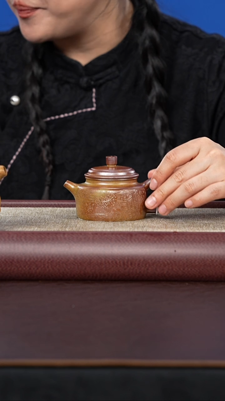 紫砂茶壶供春道婷婷紫砂13