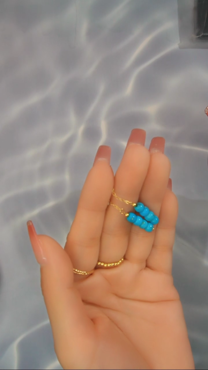 【闪购商品】绿松石耳环银S925镶嵌发货一件