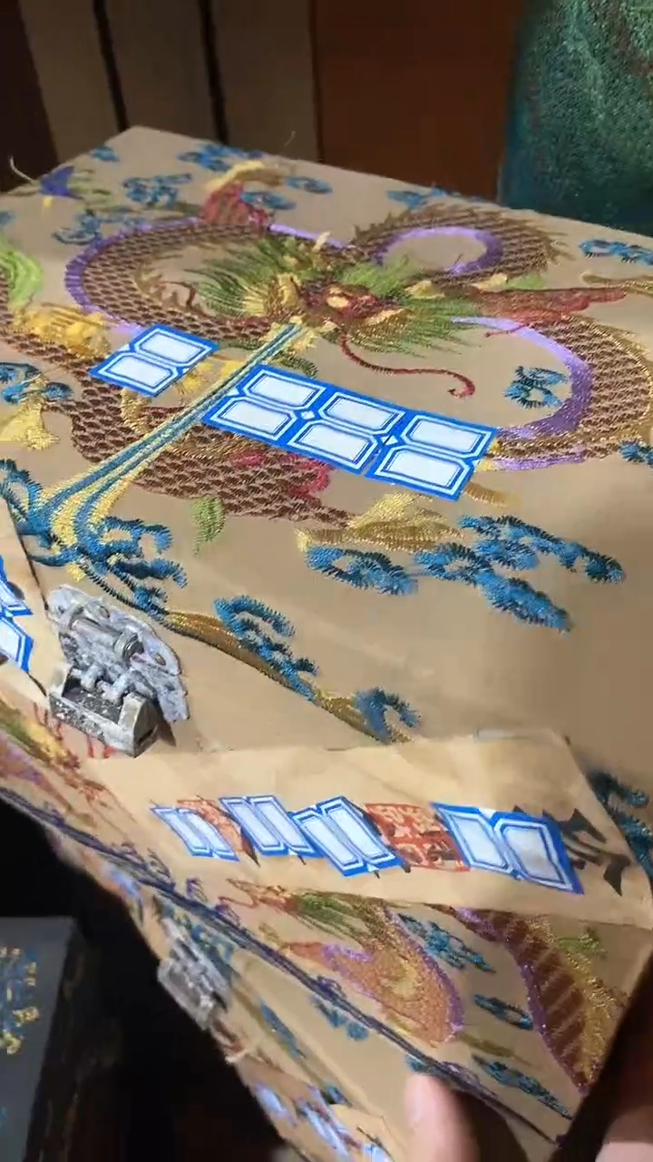 织绣箱一对-------(晓晓甄选)