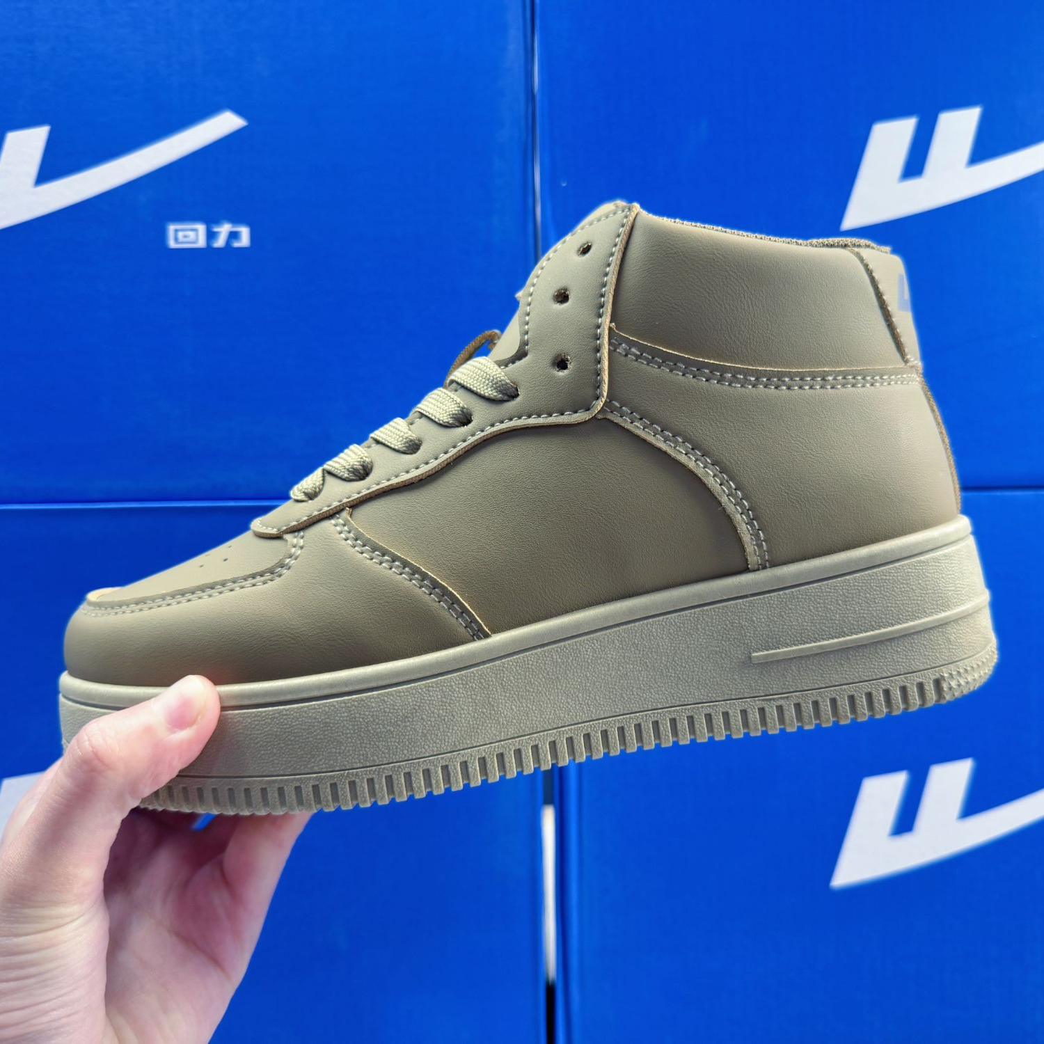 回力高帮鞋情侣鞋ins百搭高颜值aj空军厚底板鞋子爆款小白鞋0629