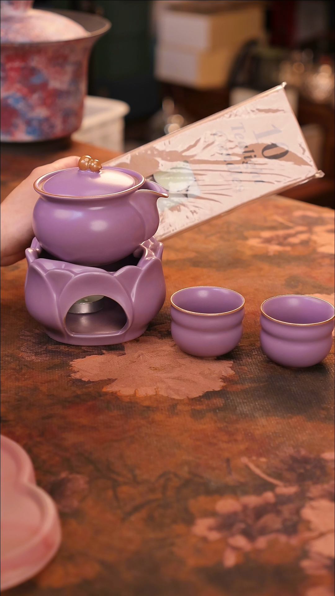 【闪购商品】陶瓷茶具（无礼盒无茶盘）@@A11875