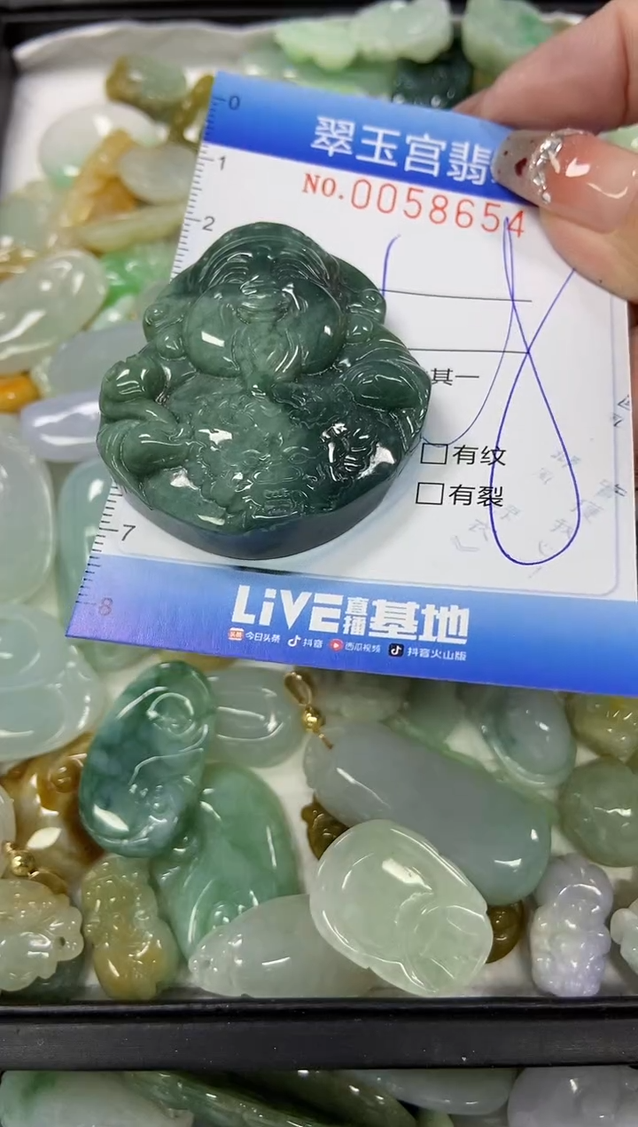 【闪购商品】翡翠颈饰未镶嵌闪购商品0058654