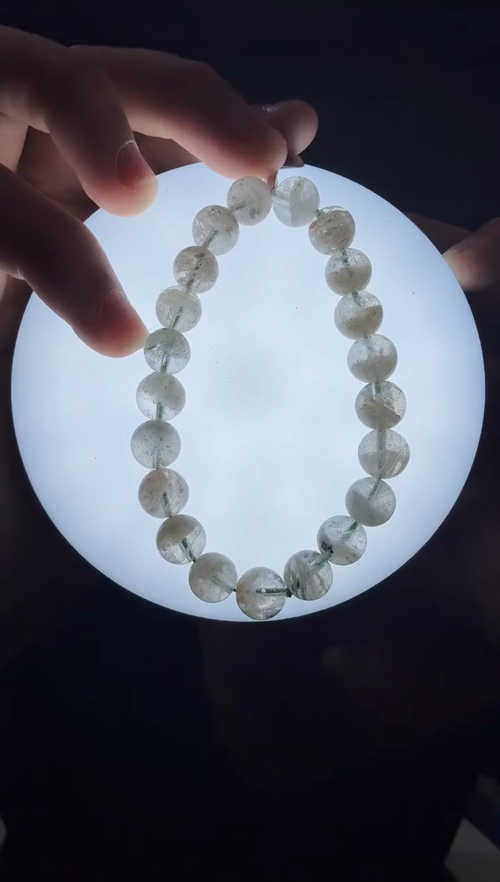 水晶手链未镶嵌晶1015 约9mm