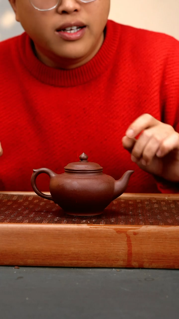 【闪购商品】紫砂茶壶lw 紫泥 笑樱