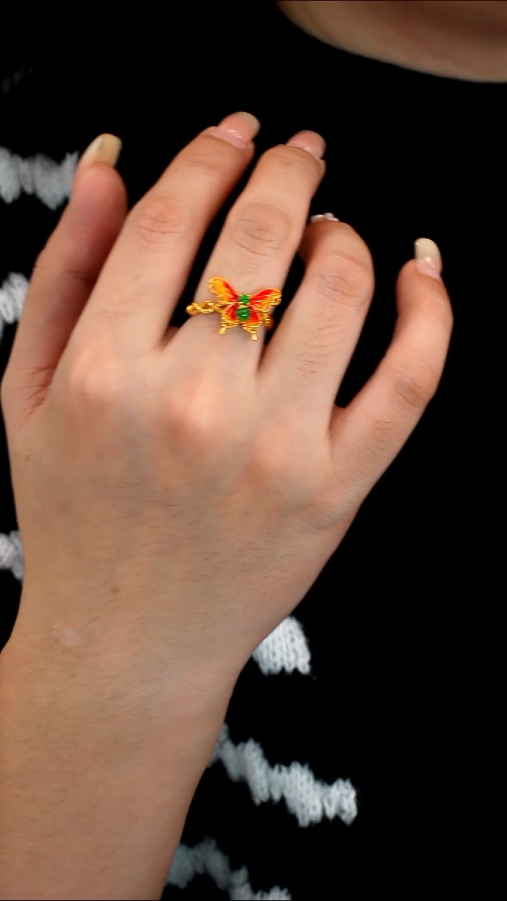 银S925镶嵌戒指翡翠285孤品（no退no换）发货一个