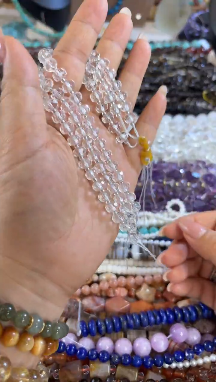 未镶嵌玛瑙/玉髓珠宝半成品天然白水车轮卡7 