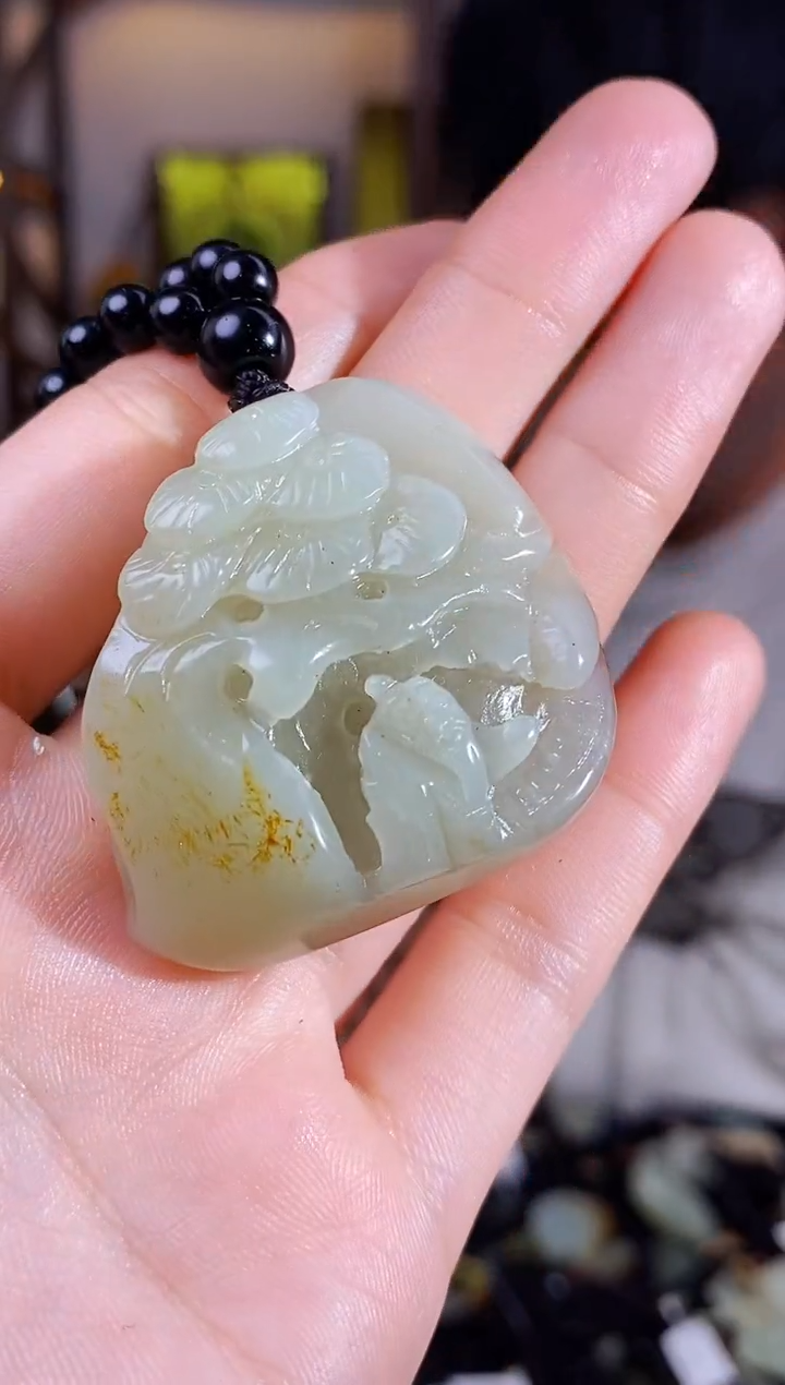 【闪购商品】和田玉颈饰未镶嵌1