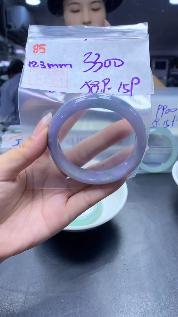 未镶嵌定制翡翠85手镯59.9+3300元+拍一发一