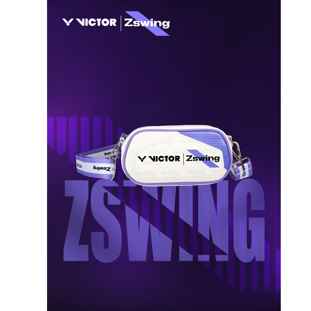 VICTOR胜利羽毛球包威克多郑思维系列便携式斜挎收纳包BG1101ZSW