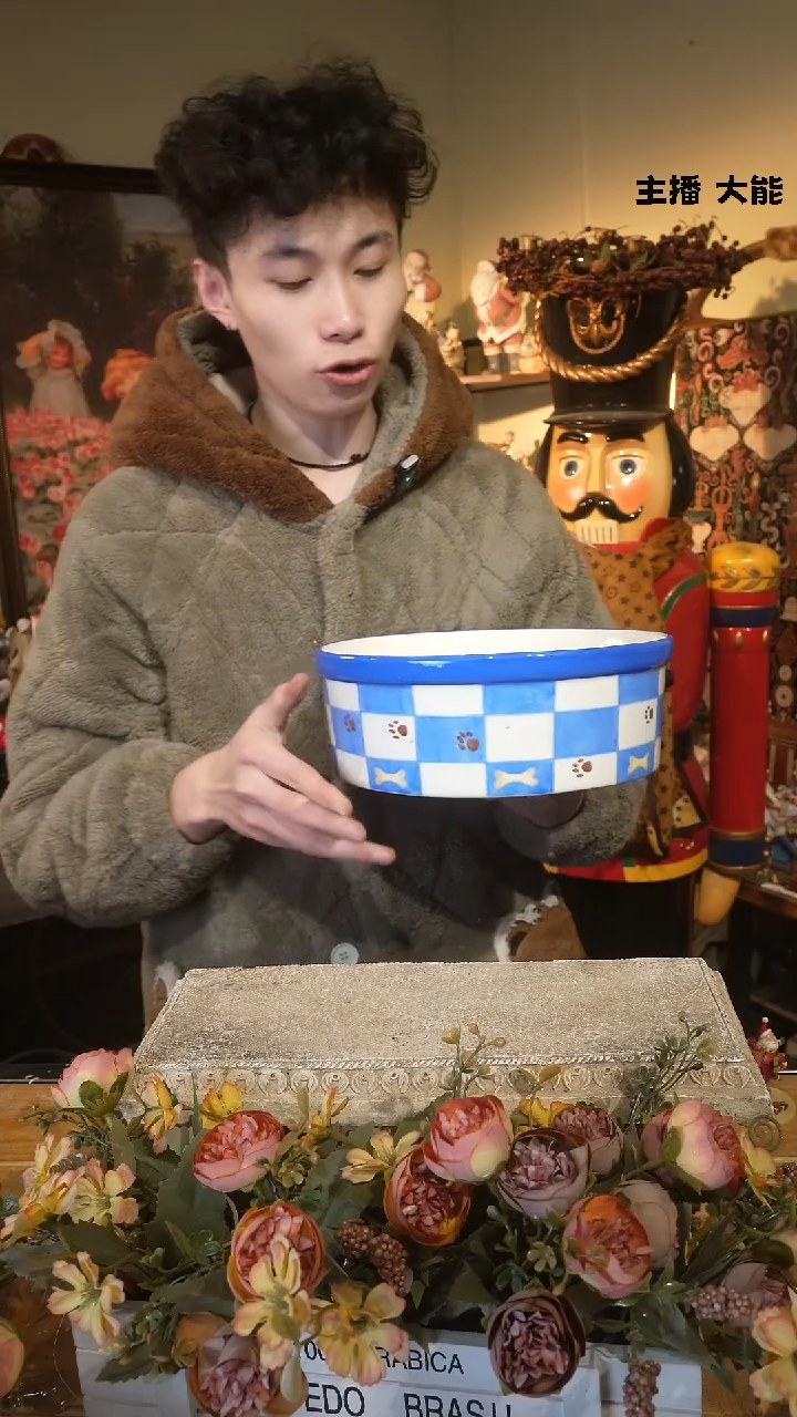 【闪购商品】默认微瑕高端树脂陶瓷摆件M