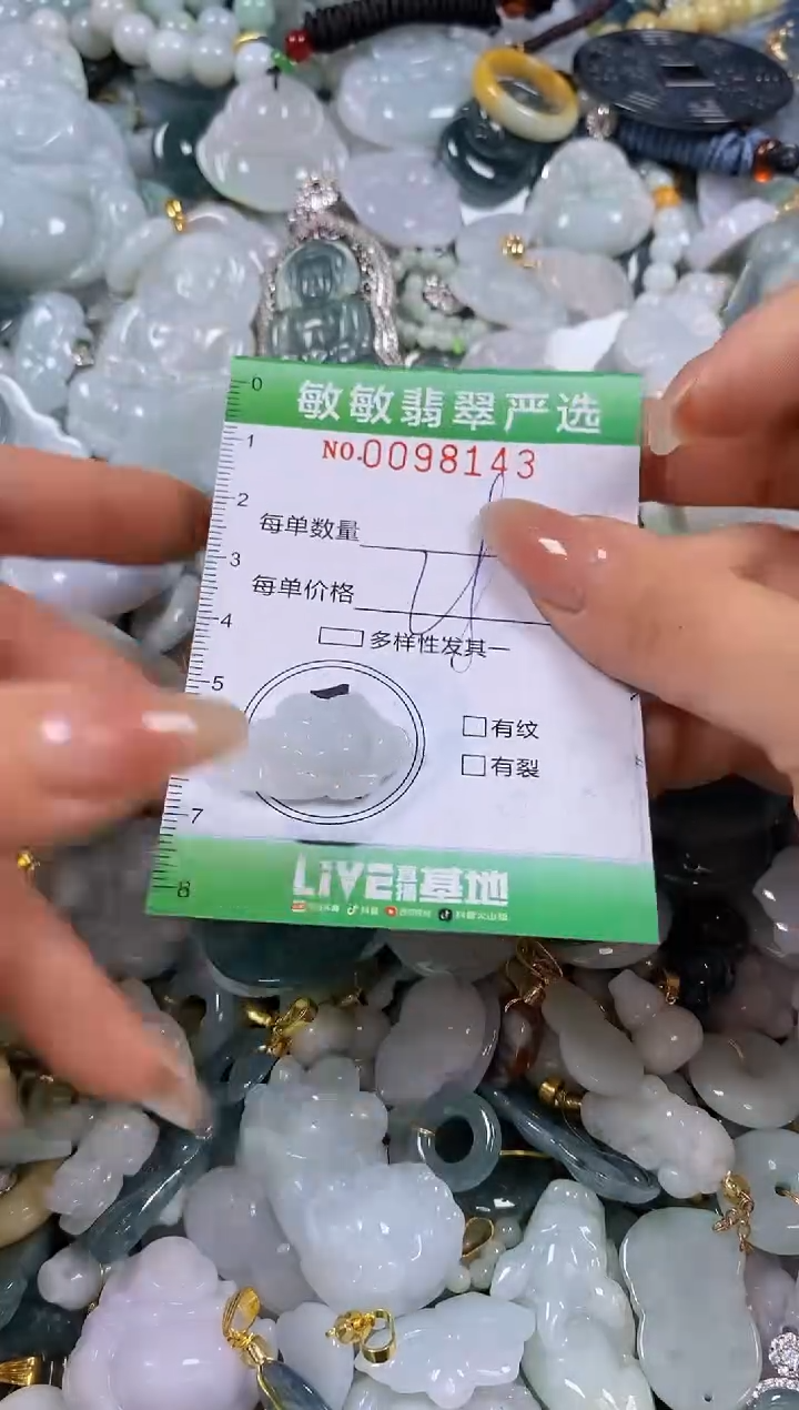 【闪购商品】翡翠颈饰未镶嵌闪购0098143