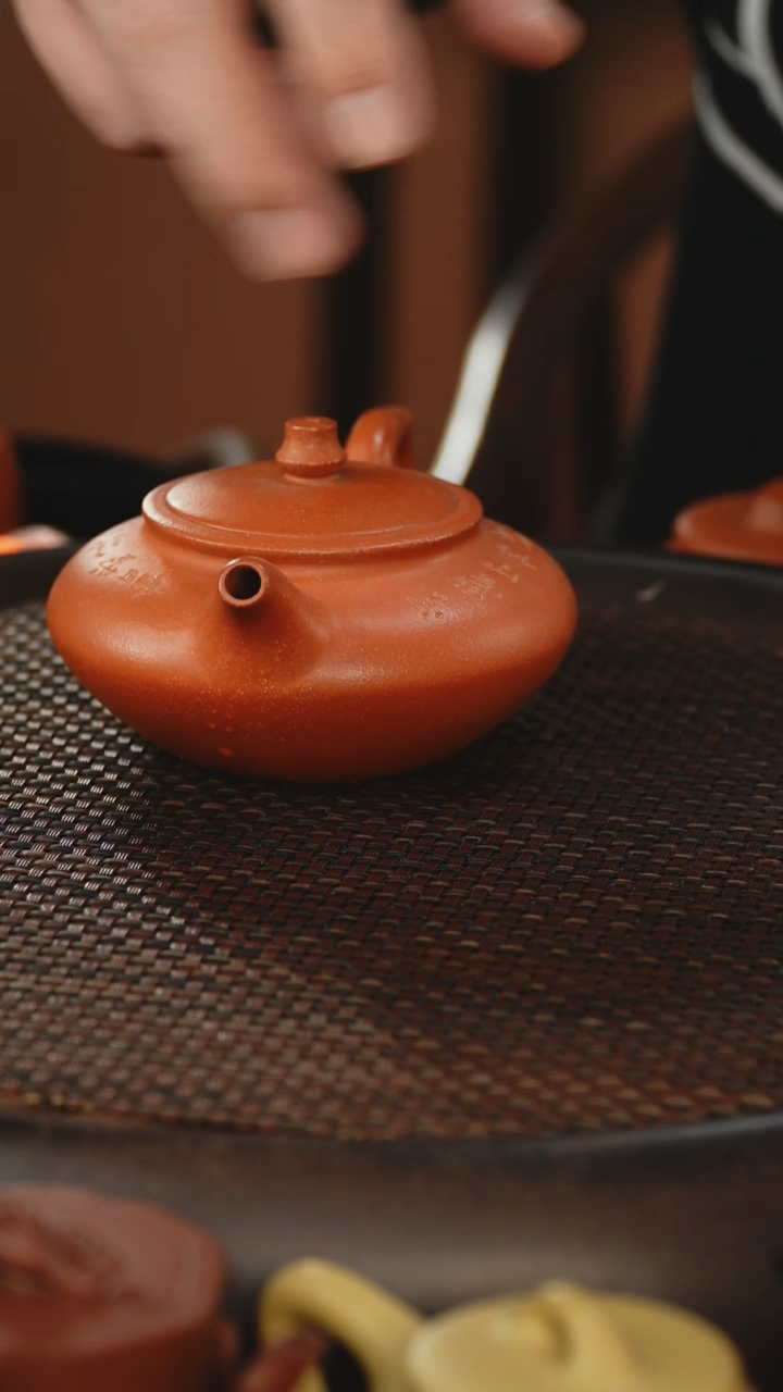茶壶紫砂扁玉 降坡泥