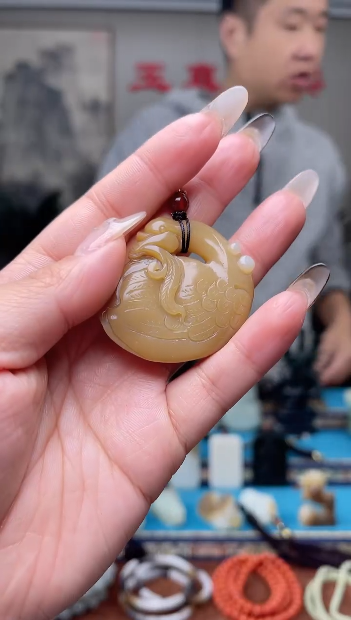 【闪购商品】和田玉挂件未镶嵌1