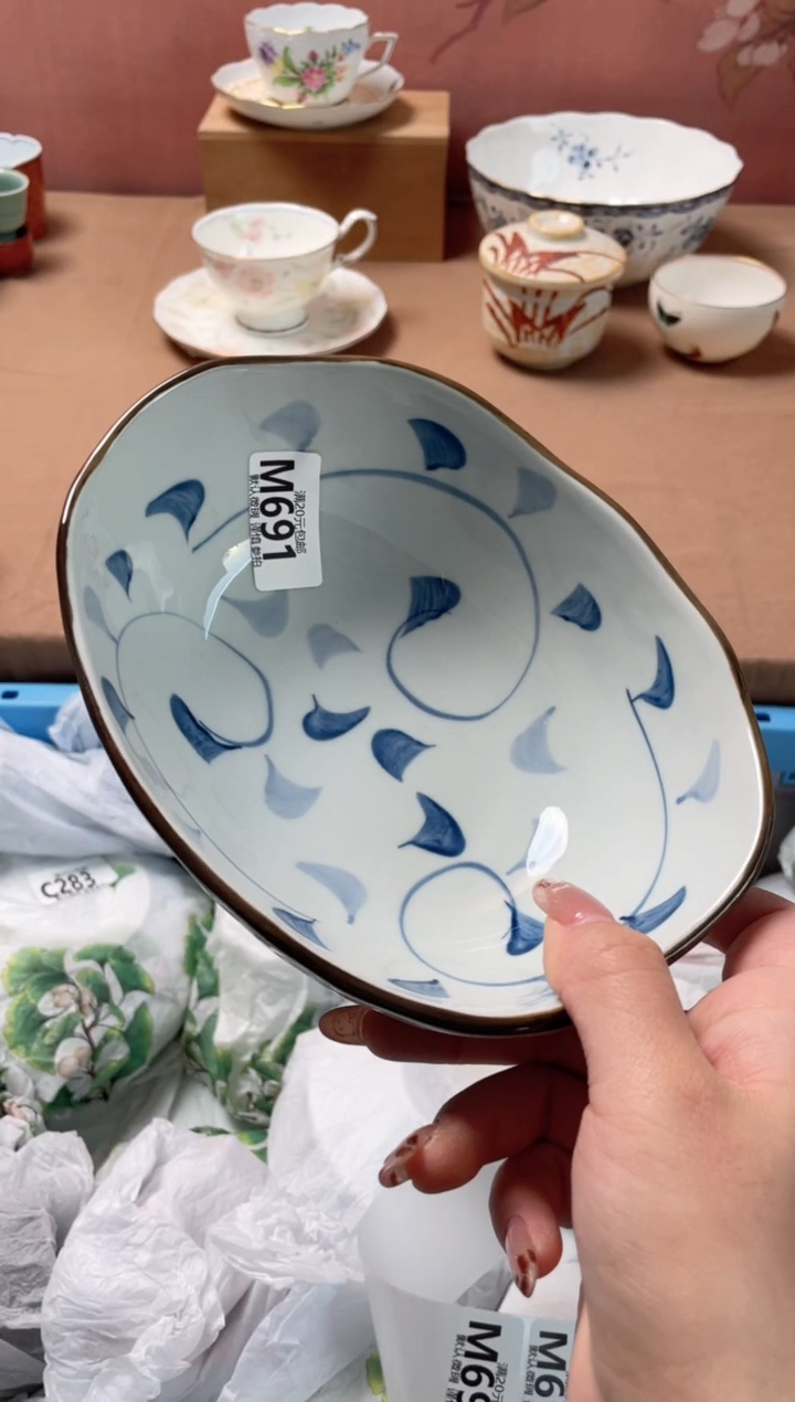 瓷片瓷器瓷器M691