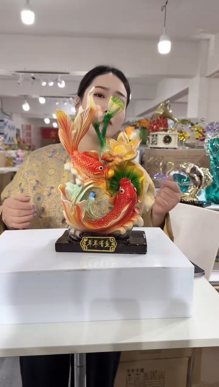 【闪购商品】无铅玻璃静姐花器S-品17